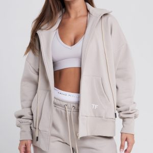 Campera BOXY Greige